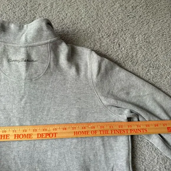 NEW Tommy Bahama Jacket Womens Extra‎ Large Gray Full Zip Sweatshirt Sweater - Picture 10 of 12